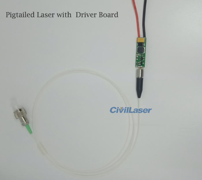 635nm SM pigtailed laser